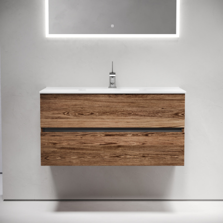 Тумба под раковину Sancos Urban UR100ECH 100х50 подвесная цвет коричневый